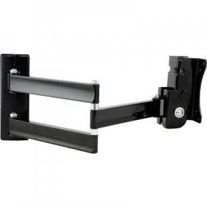 image of B-Tech BT 7513/PB 1x Monitor wall mount 30,5cm (12) - 58,4cm (23) Tiltable, Swivelling, Swivelling