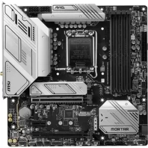 Image of MSI MAG B760M MORTAR WIFI DDR4 Intel LGA 1700 Intel Celeron Intel Pentium Gold LGA 1700 DDR4-SDRAM 128GB