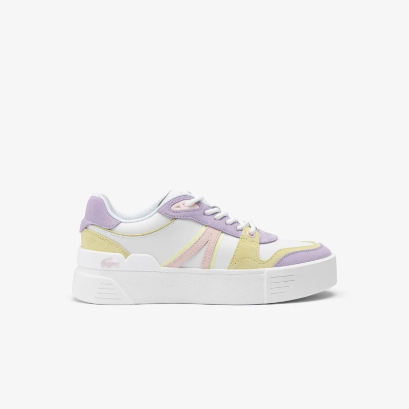 Image of Lacoste L002 Evo Trainers - White White 4
