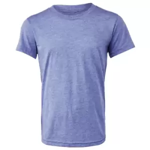Image of Bella + Canvas Youths Tri-Blend T-Shirt (L) (Blue Triblend)