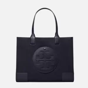 Image of Tory Burch Womens Ella Small Tote Bag - Tory Navy