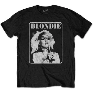 Image of Blondie - Presente Poster Mens Large T-Shirt - Black