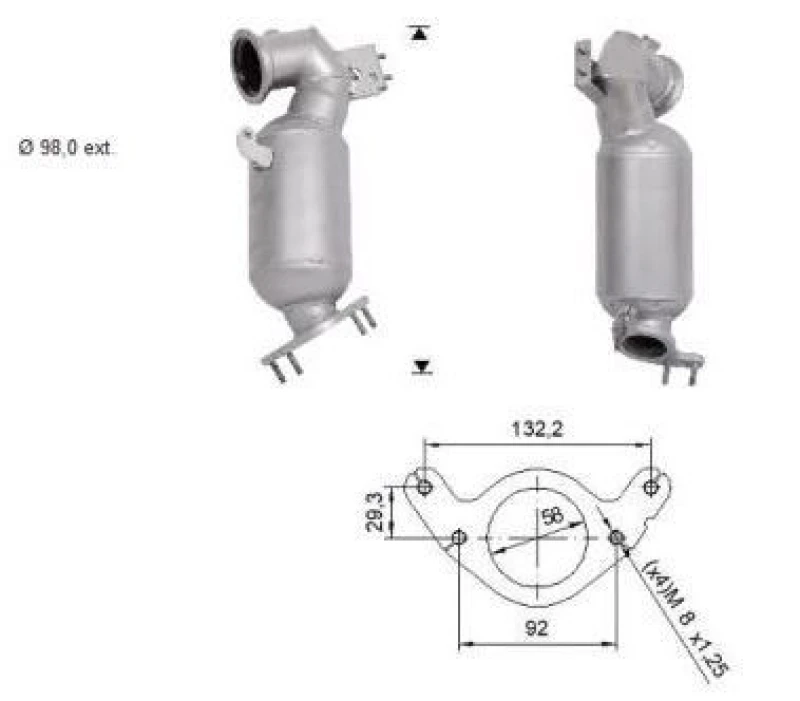 Image of Catalytic converter VEGAZ OK-363