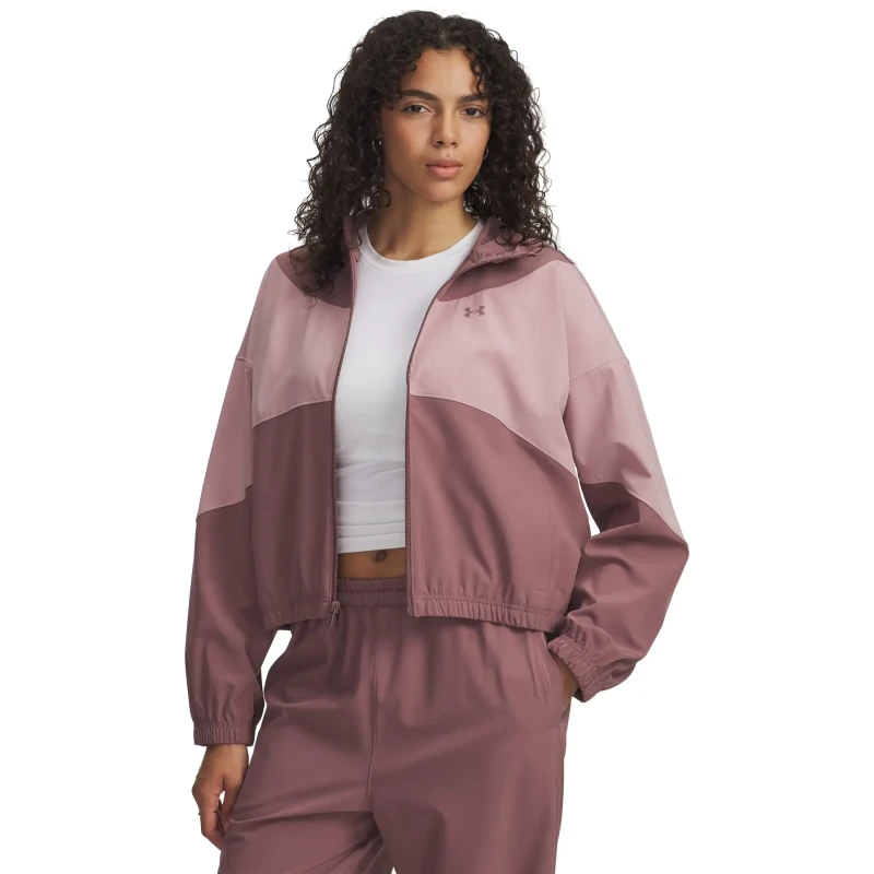 Image of Under Armour Womens sweat jacket Under Armour Rival Marron Female L