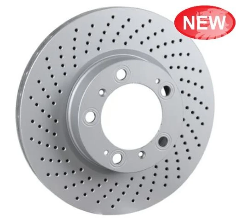 Image of JP GROUP 1663100870 Brake disc Left Front, perforated/vented Brake Disc (82)