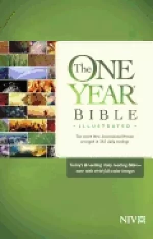 Image of one year bible illustrated niv