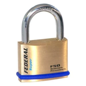 Image of Federal 50F Solid Brass Padlocks