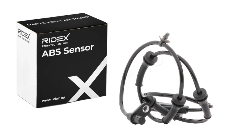 Image of RIDEX 412W1154 ABS Sensor Rear Axle Sensor,wheel speed (412)