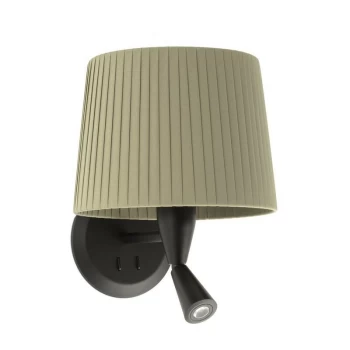 image of Faro SAMBA - Reading Light Wall Light Black,Green, E27