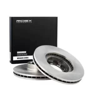 Image of RIDEX Brake disc Internally Vented 82B0570 Brake rotor,Brake discs OPEL,RENAULT,VAUXHALL,Arena Bus (A97),Arena Kastenwagen (A97),ARENA Kasten (TB, TF)