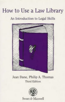 Image of How to Use a Law Library by Philip a Thomas and Jean Dane and Catherine Cope Book