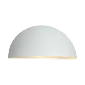 Image of Paris Outdoor 1 Light Wall Lantern, white , IP43, E27