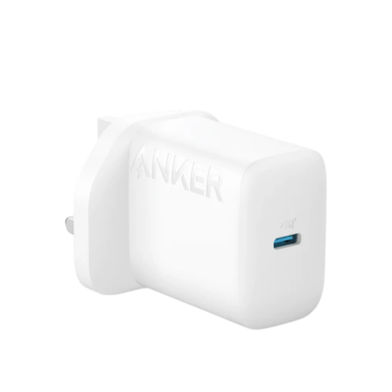Image of Anker PowerPort III Nano 20W UK Fast Charger for iPhone White