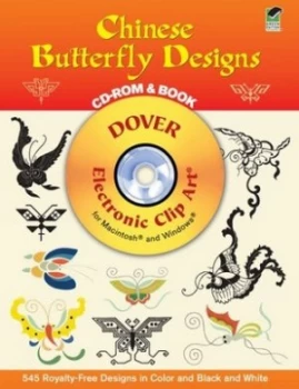 Image of Chinese Butterfly Designs Cd-Rom and Book