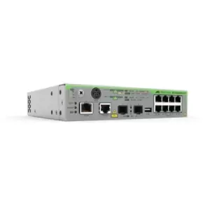 image of Allied Telesis AT-GS980EM/11PT-50 Managed L3 Gigabit Ethernet (10/100/1000) Power over Ethernet (PoE) 1U Grey