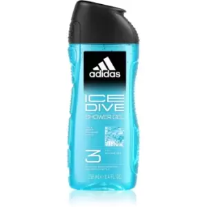 image of Adidas Ice Dive Shower Gel for Men 250ml