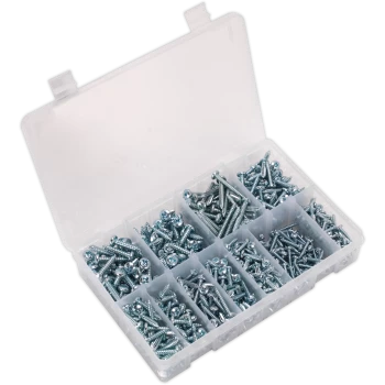 Image of Sealey 700 Piece Pan Head Self Tapping Screw Assortment