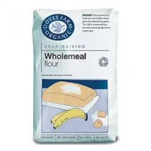 image of Doves Farm Organic Self Raising W/ Meal Flour 1000g