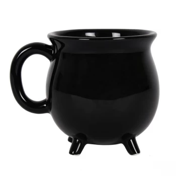 Image of Plain Black Cauldron Mug