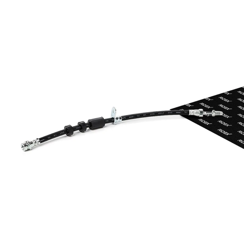 Image of RIDEX 83B1608 Brake Hose Front Axle Right Brake Hose (83)