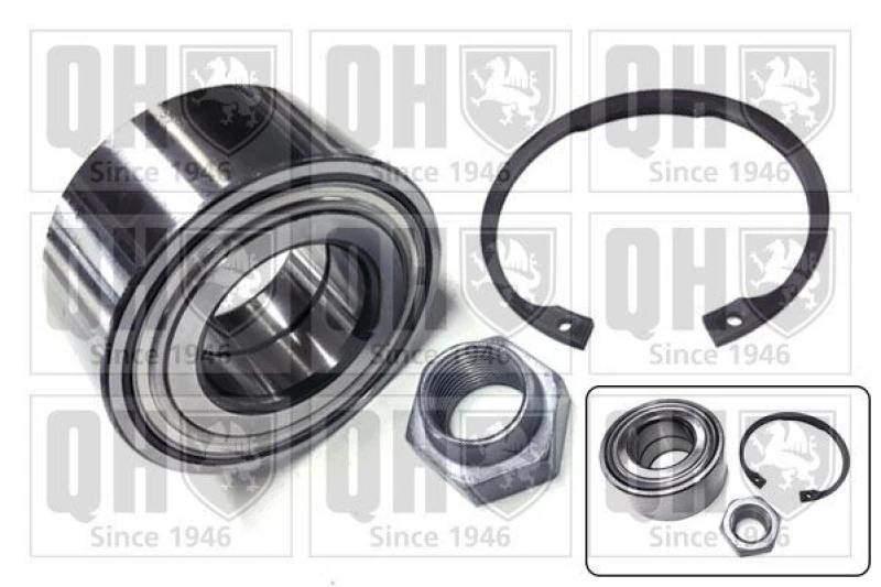 Image of QUINTON HAZELL Wheel bearing kit QUINTON HAZELL QWB487