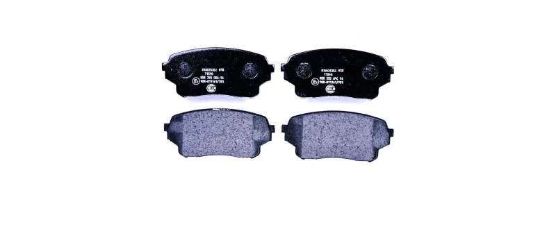 Image of HELLA Brake pad set HELLA 8DB 355 006-941