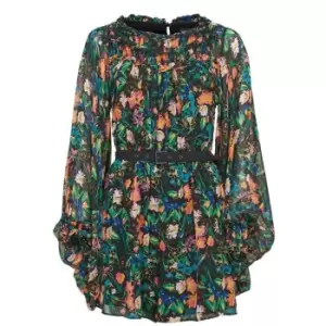 Image of Ted Baker Verine Playsuit - Black