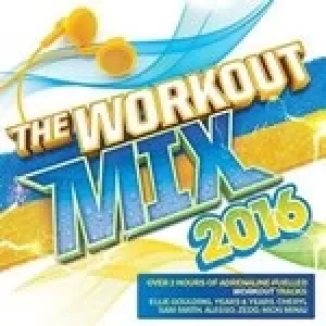 image of The Workout Mix 2016 Various Artists Summer Fitness Music Compilation Audio CD