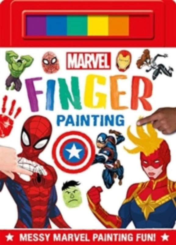 Image of Marvel: Finger Painting Paperback / softback