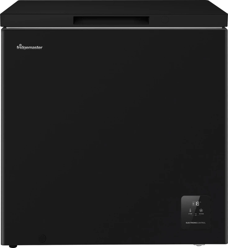 Image of Fridgemaster MCF200EB Chest Freezer - Black - E Rated