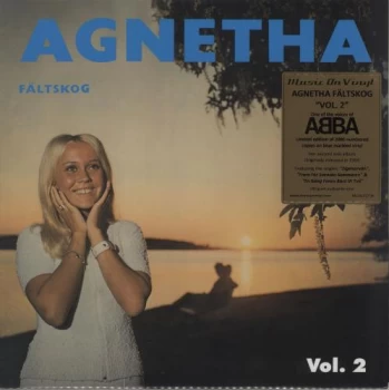 Image of Agnetha Faltskog Agnetha Faltskog Vol. 2 - 180gm Blue Marbled Vinyl - Sealed 2020 UK vinyl LP MOVLP2738C