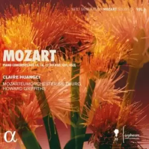 Image of Wolfgang Amadeus Mozart - Mozart: Piano Concertos Nos. 15, 16, 17 (KV 450, 451, 453) CD Album - Used
