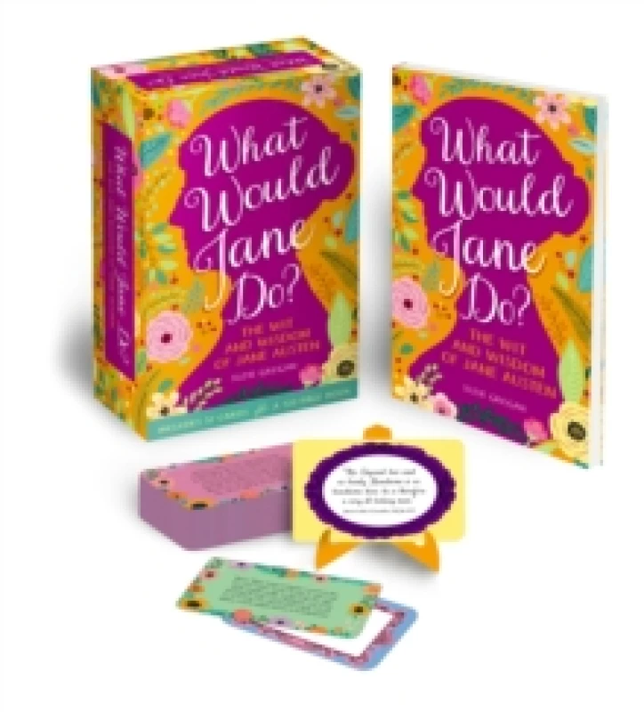 Image of What Would Jane Do? The Wit and Wisdom of Jane Austen: Book and Card Deck Paperback / softback