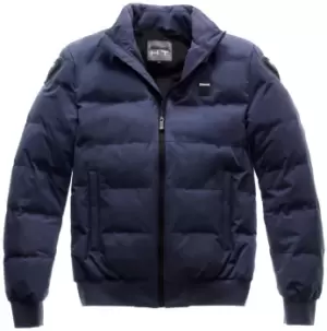 Image of Blauer College Motorcycle Textile Jacket, blue, Size 2XL, blue, Size 2XL