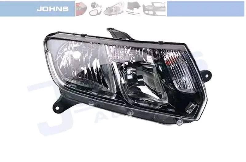 Image of JOHNS 25 22 10-1 Headlights H7/H1, Right Headlight (259)