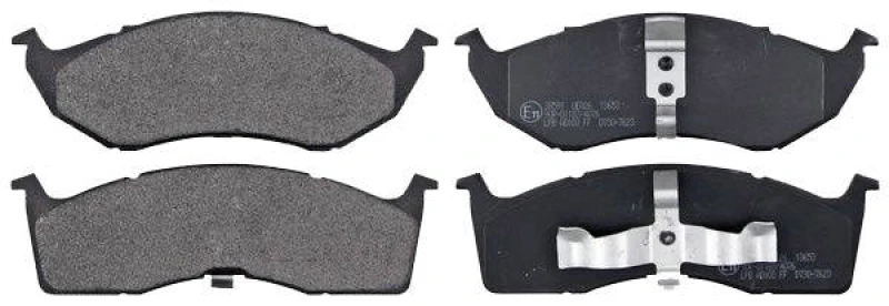 Image of A.B.S. 38591 Brake pad set without integrated wear sensor Brake Pad Set,disc brake (402)