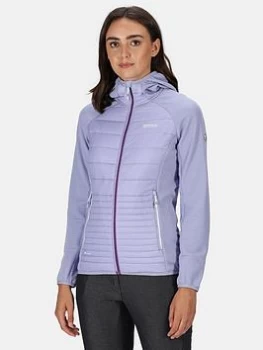 image of Regatta Andreson Quilted Jacket - Lilac Size 12, Women