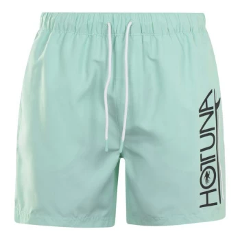 Image of Hot Tuna Logo Shorts Mens - Aqua