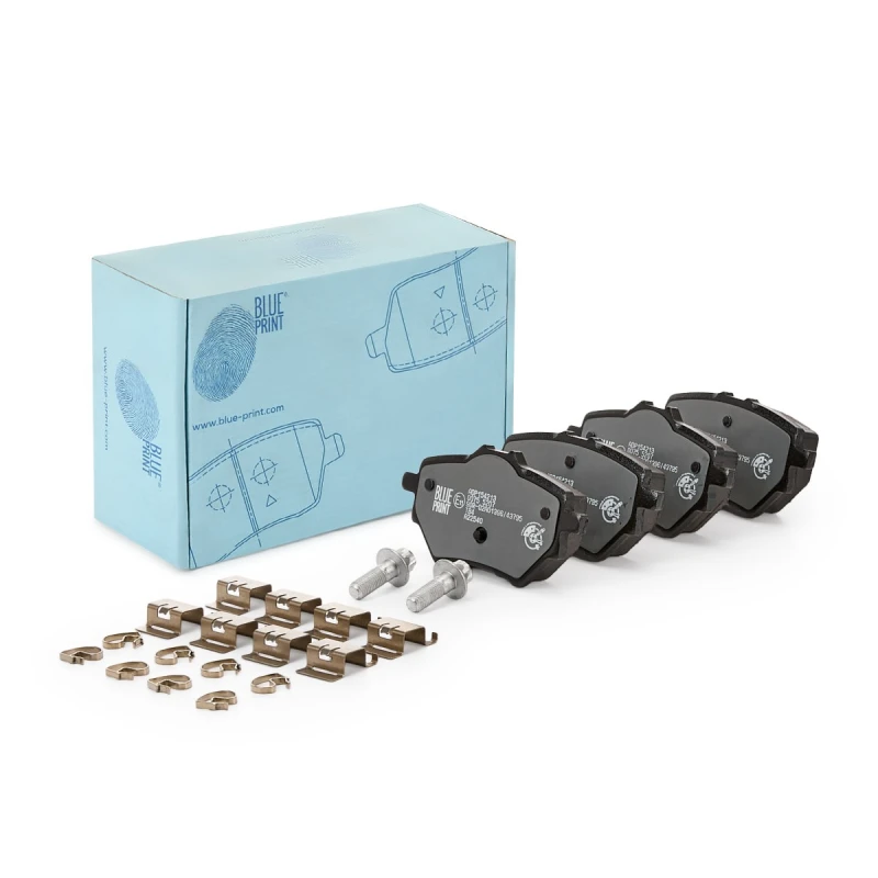 Image of Blue PRINT Brake pad set Blue PRINT ADP154213