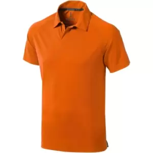 Image of Elevate Mens Ottawa Short Sleeve Polo (XXXL) (Orange)