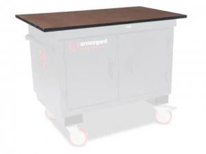 Armorgard Wooden Top for Mobile Tuffbench 1.2m