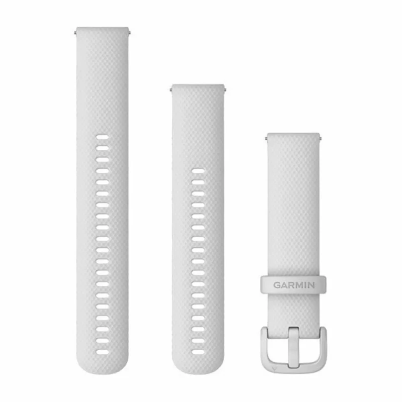 Image of Garmin 010-13021-01 Quick Release Strap (20mm) White Watch