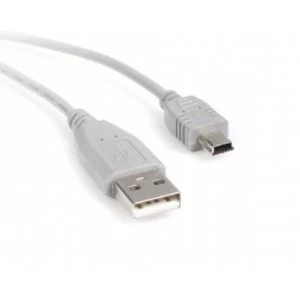 Image of 6in Mini USB 2.0 Cable A to Mini B