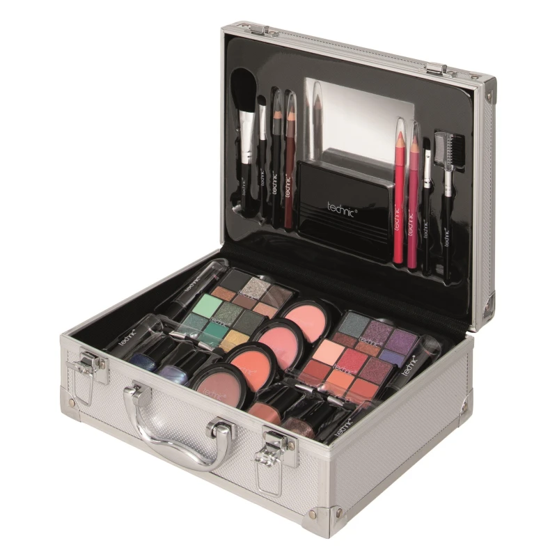 Image of Studio Large Silver Makeup Beauty Case - None None One Size