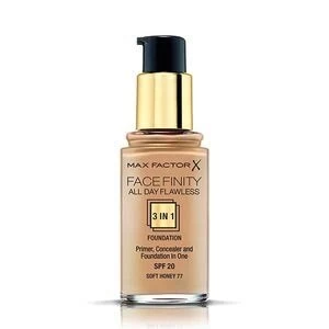 Image of Max Factor Face Finity 3-In-1 Foundation Soft Honey 77 Nude
