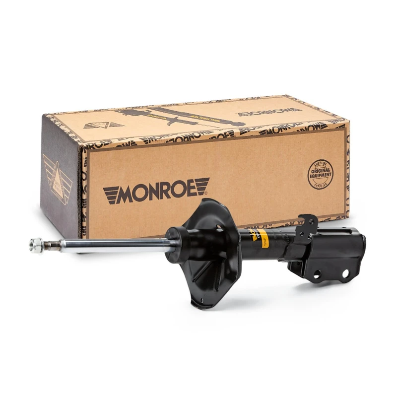Image of MONROE 16464 Shock absorber MONROE Original (Gas Technology) Gas Pressure, Twin-Tube, Suspension Strut, Bottom Clamp Shock Absorber (854)