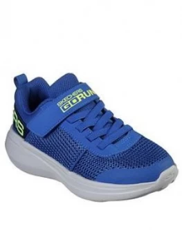 Image of Skechers Boys Go Run 600 Trainer, Blue, Size 2 Older