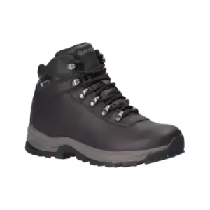 Image of Hi-Tec Eurotrek Womens/Ladies Lite Waterproof Leather Walking Boots (5 UK) (Dark Chocolate)