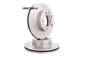 Image of RIDEX Brake disc Internally Vented 82B0187 Brake rotor,Brake discs OPEL,RENAULT,NISSAN,Movano Kastenwagen (X70),Movano Bus (X70)