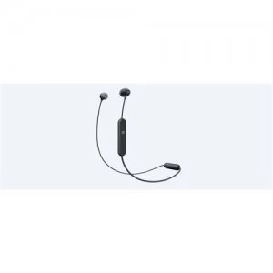 Image of Sony WI-C300 Headset In-ear Black Bluetooth Micro-USB